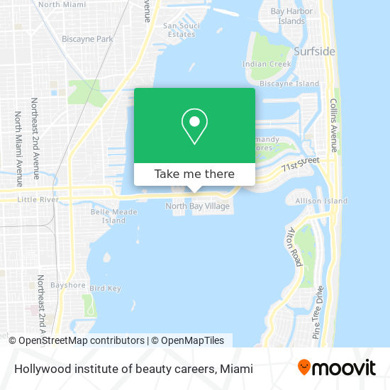 Hollywood institute of beauty careers map