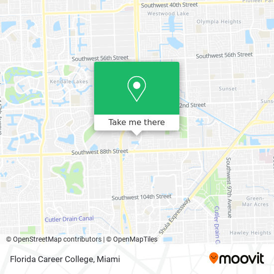 Mapa de Florida Career College