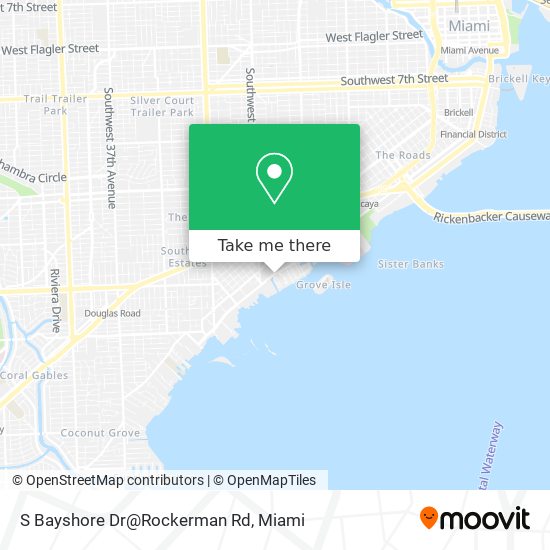 S Bayshore Dr@Rockerman Rd map