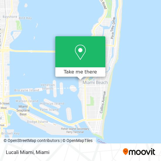 Lucali Miami map