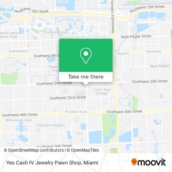 Yes Cash IV Jewelry Pawn Shop map