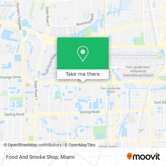 Food And Smoke Shop map