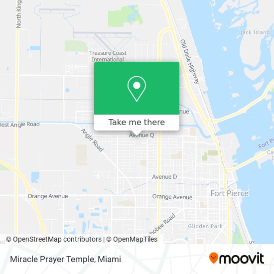 Miracle Prayer Temple map