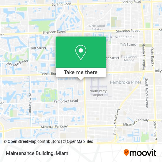 Maintenance Building map