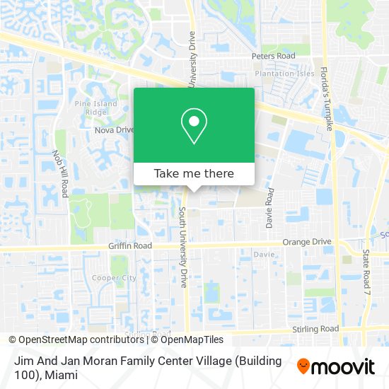 Mapa de Jim And Jan Moran Family Center Village (Building 100)