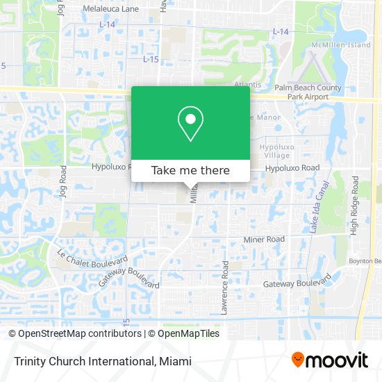 Mapa de Trinity Church International