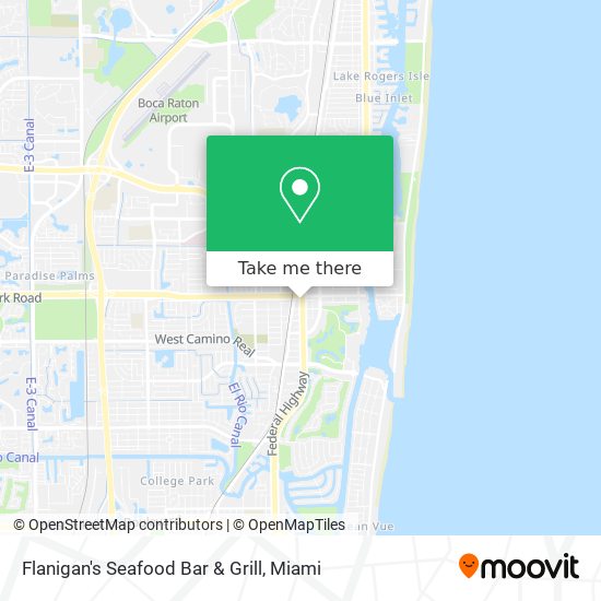 Mapa de Flanigan's Seafood Bar & Grill