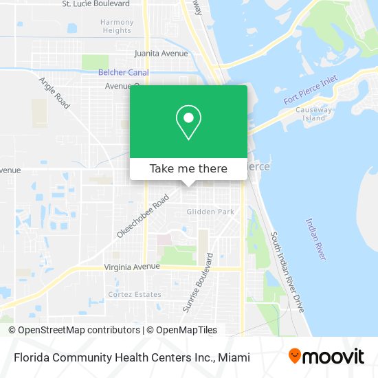 Mapa de Florida Community Health Centers Inc.