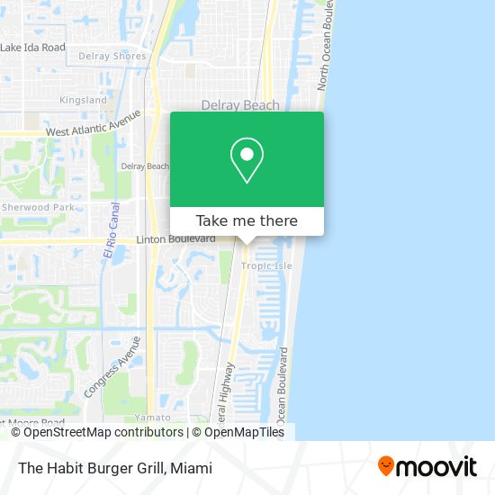 Mapa de The Habit Burger Grill