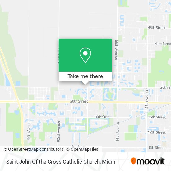 Mapa de Saint John Of the Cross Catholic Church