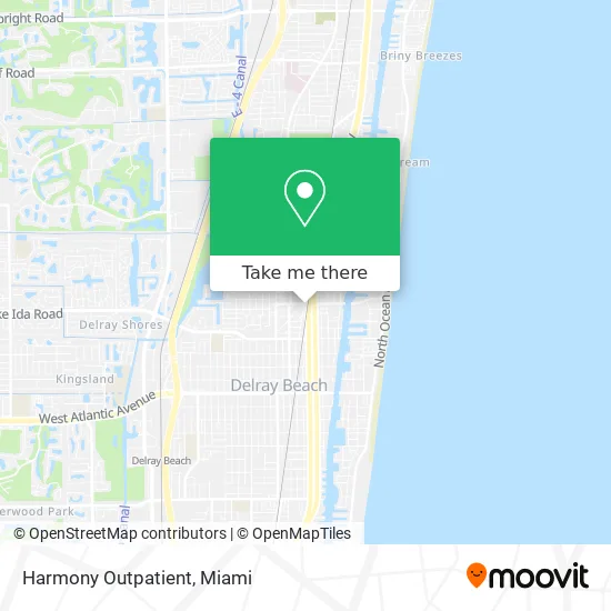 Harmony Outpatient map