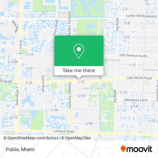 Publix map