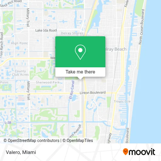 Valero map