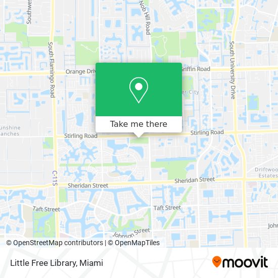 Little Free Library map