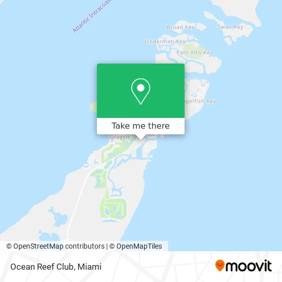 Ocean Reef Club map