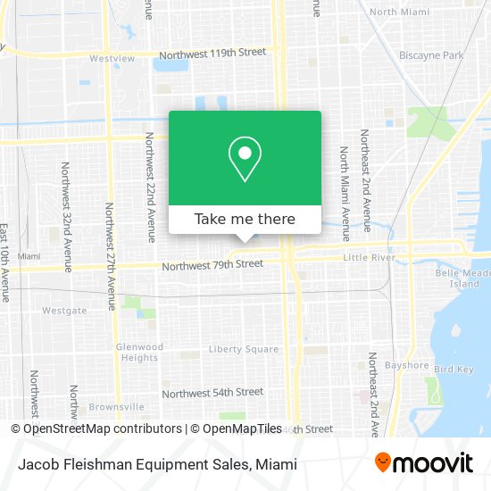 Jacob Fleishman Equipment Sales map