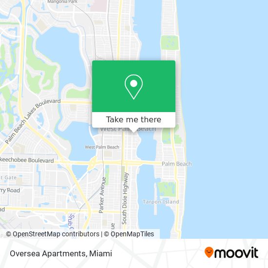 Oversea Apartments map