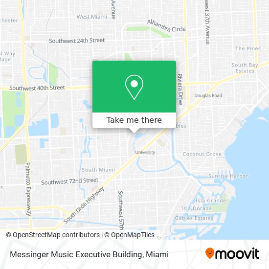Messinger Music Executive Building map