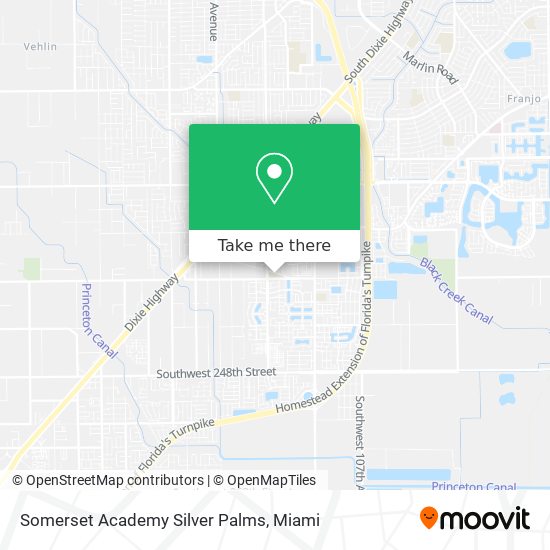 Mapa de Somerset Academy Silver Palms