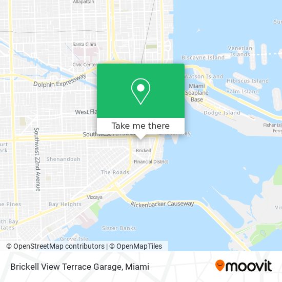 Brickell View Terrace Garage map