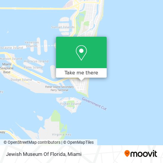 Mapa de Jewish Museum Of Florida