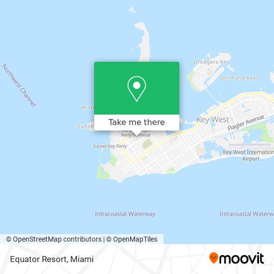 Equator Resort map