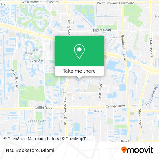 Nsu Bookstore map