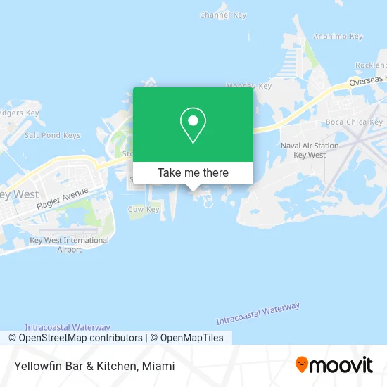 Yellowfin Bar & Kitchen map