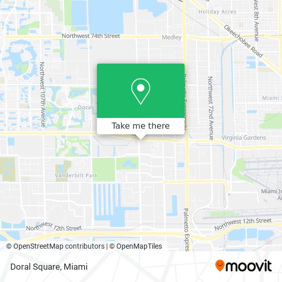 Doral Square map