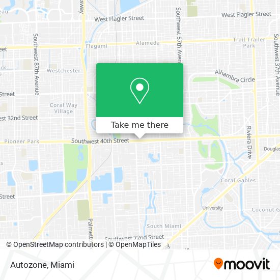 Autozone map