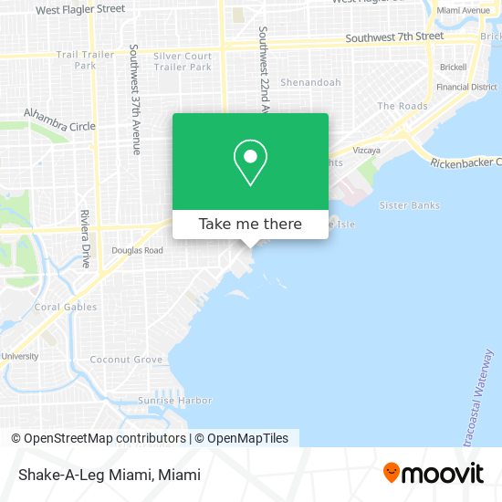 Mapa de Shake-A-Leg Miami