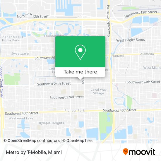 Metro by T-Mobile map