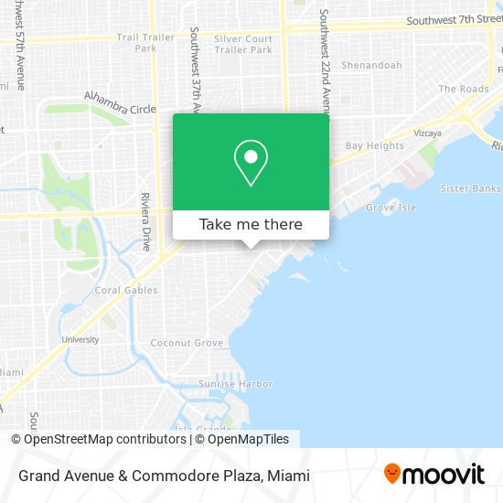 Grand Avenue & Commodore Plaza map