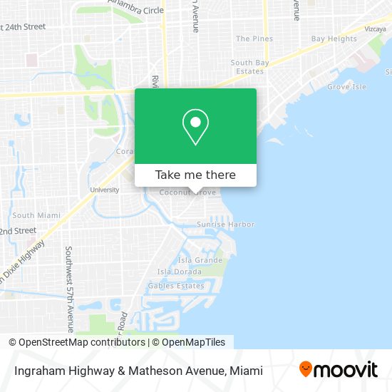 Mapa de Ingraham Highway & Matheson Avenue