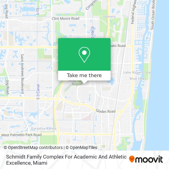 Schmidt Family Complex For Academic And Athletic Excellence map