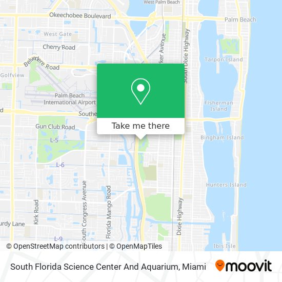 South Florida Science Center And Aquarium map