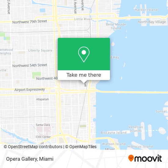 Mapa de Opera Gallery