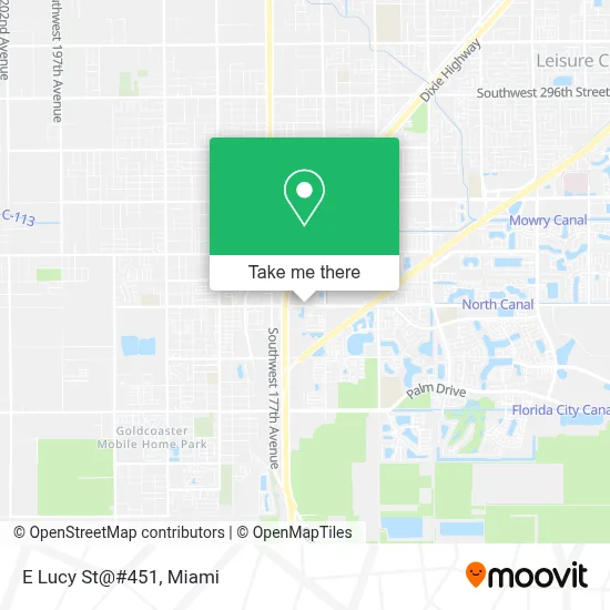 E Lucy St@#451 map