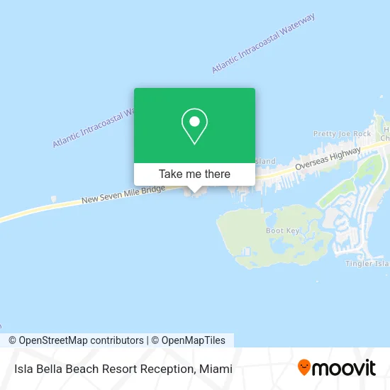 Isla Bella Beach Resort Reception map