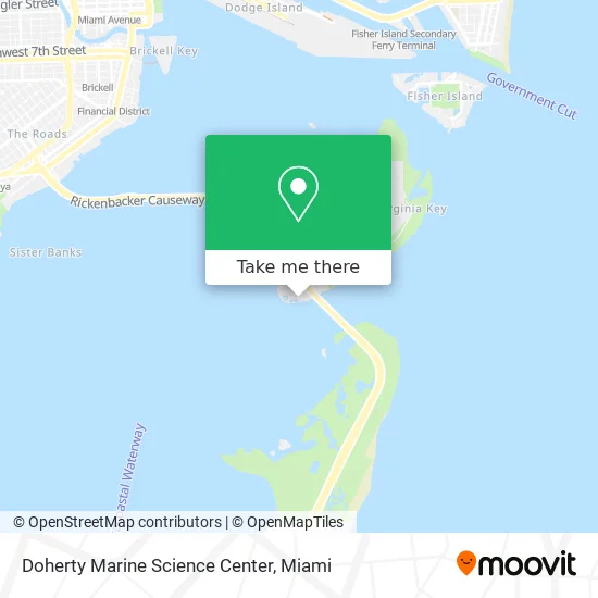 Doherty Marine Science Center map