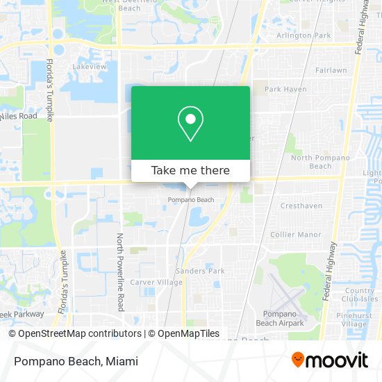 Mapa de Pompano Beach