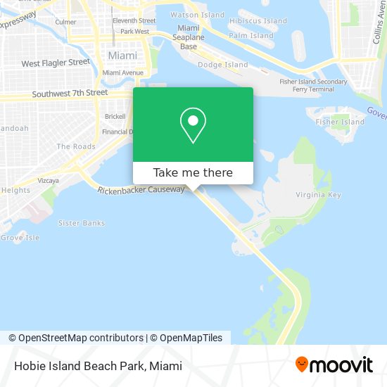 Hobie Island Beach Park map