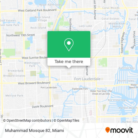 Muhammad Mosque 82 map