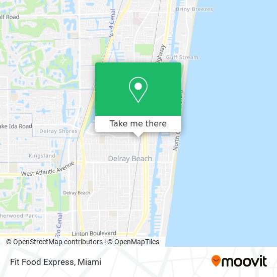 Fit Food Express map