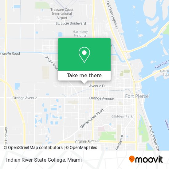 Mapa de Indian River State College