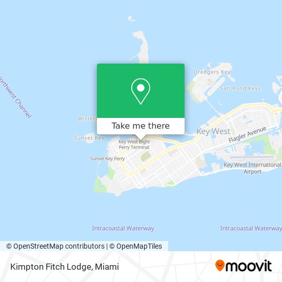 Mapa de Kimpton Fitch Lodge