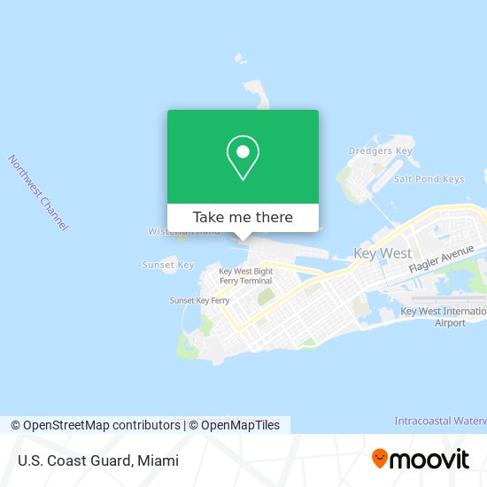 Mapa de U.S. Coast Guard