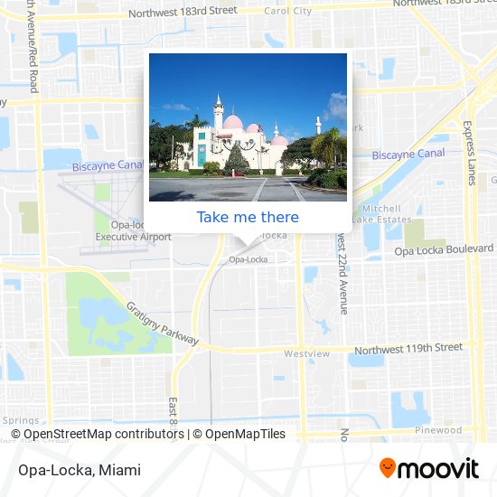 Opa-Locka map