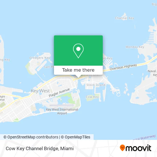Cow Key Channel Bridge map