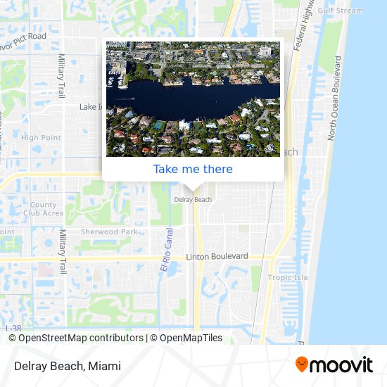 Delray Beach map